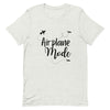 Airplane Mode Black Print T-Shirt - Her Pink PassportAsh