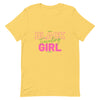 Black Girl Traveling T-Shirt - Her Pink PassportYellow