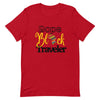 Dope Black Traveler Black Print T-Shirt - Her Pink PassportRed