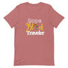 Dope Black Traveler T - Shirt - Her Pink PassportMauve