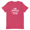 The Dopest Traveler Ever Unisex T - shirt - Her Pink PassportHeather Raspberry